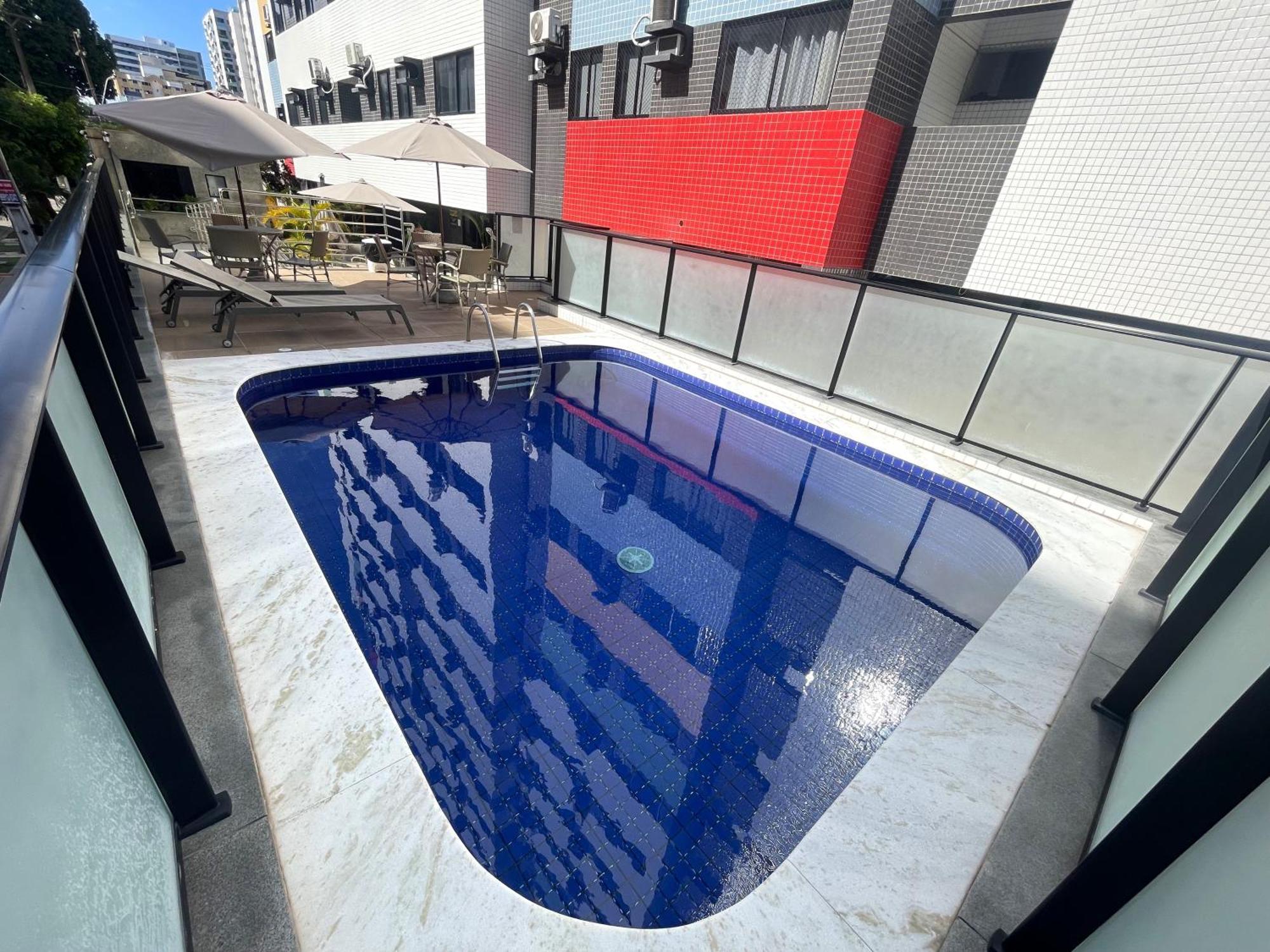 Apto 250M Da Praia Em Ponta Verde I Piscina I Garagem 709 Maceió Exterior foto